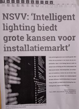 Intelligent lighting biedt grote kansen voor de installatiemarkt